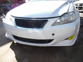 2007 LEXUS IS250 PREMIUM WHITE 2.5 AT Z21346